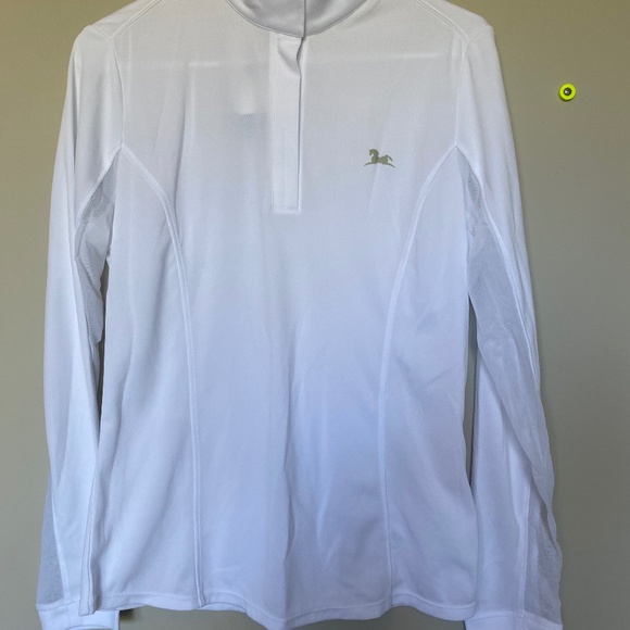 Women’s Equestrian shirt in white size Medium. NWT - Picture 1 of 7